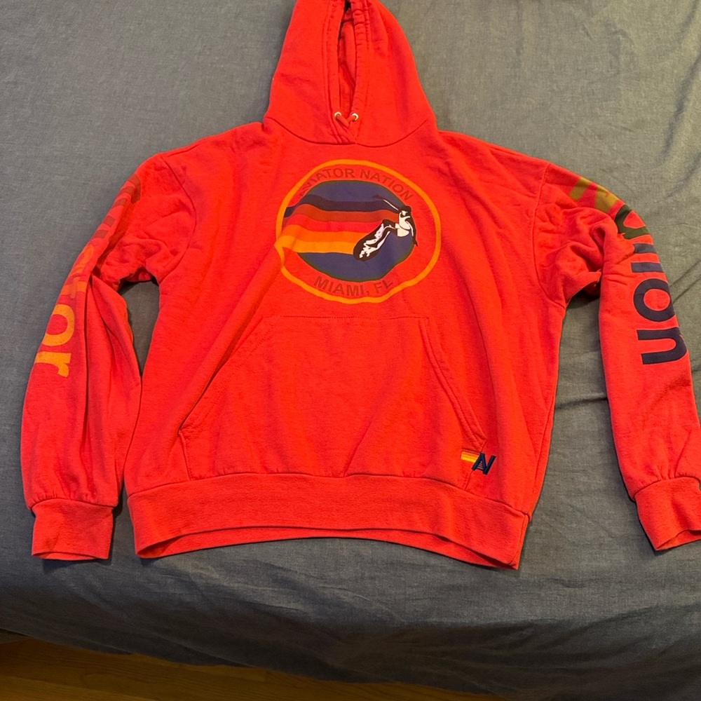 Aviator Nation Fiery Red Hoodie - Miami